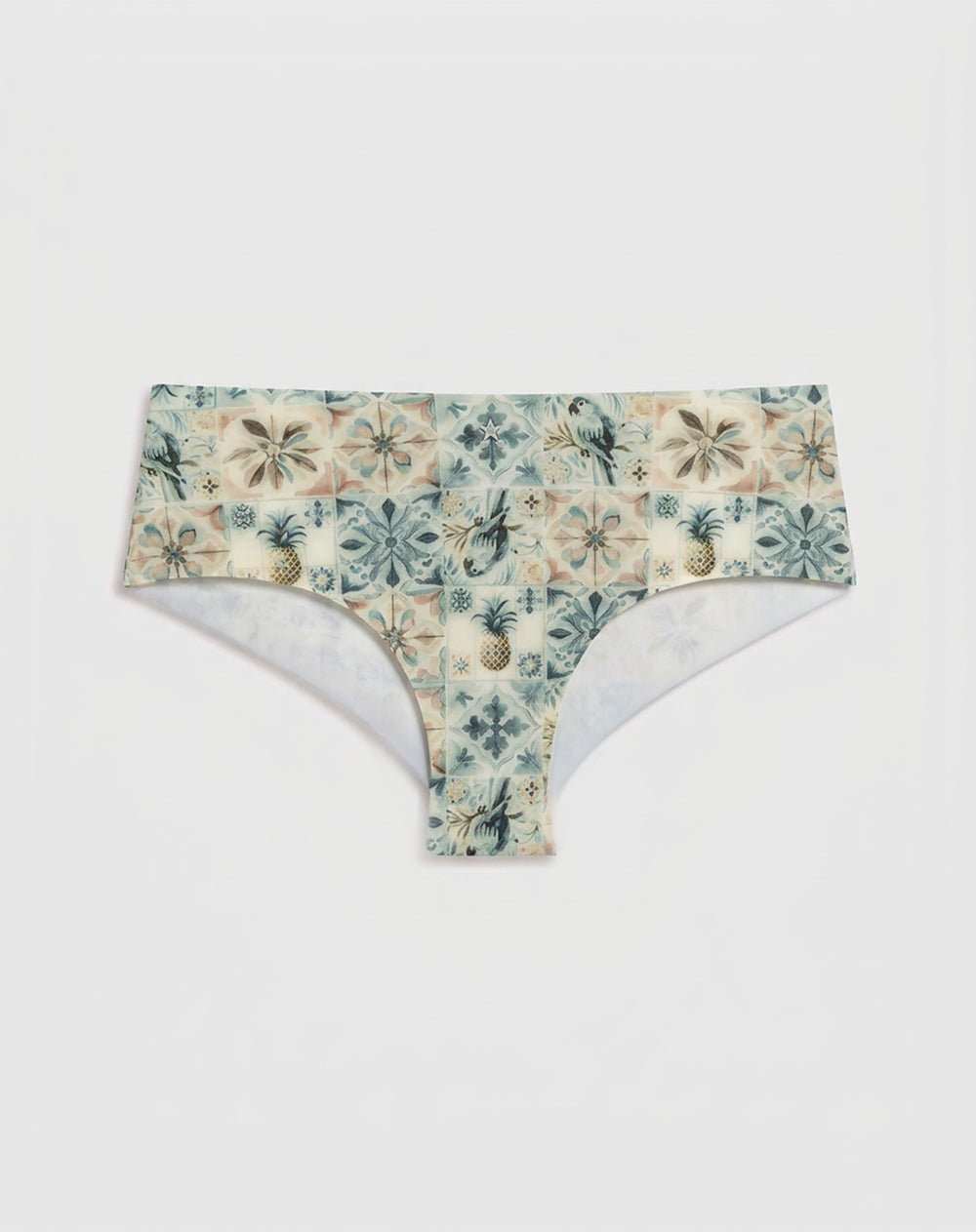 Panty cachetero microfibra tiro medio invisible