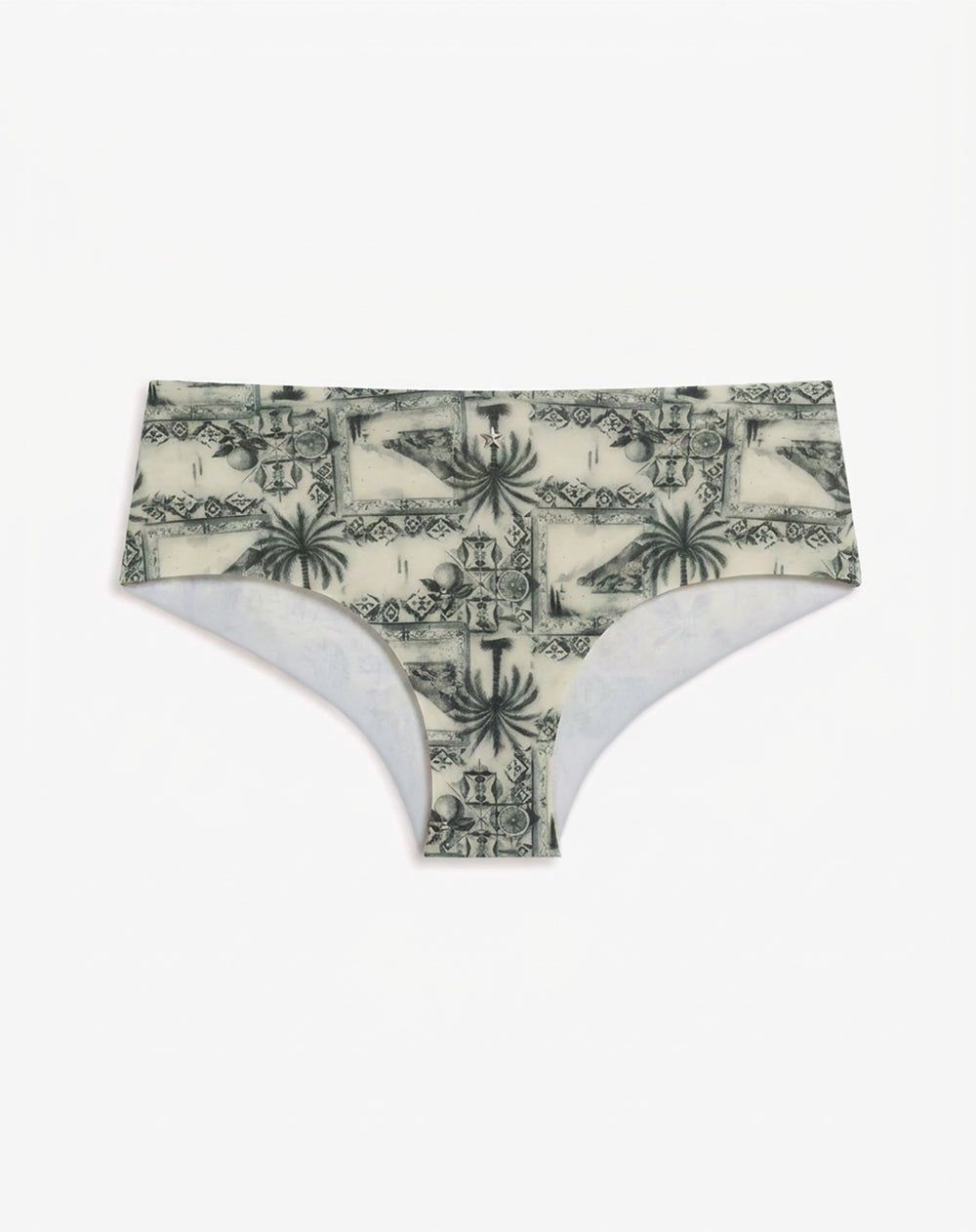 Panty cachetero microfibra tiro medio invisible
