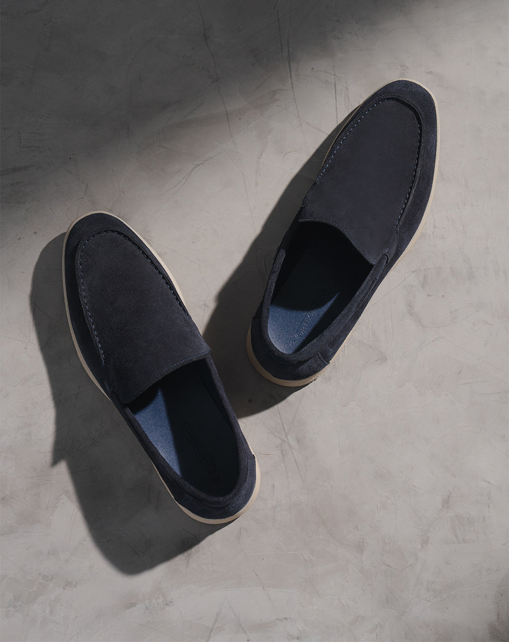 Zapatos oxford azul