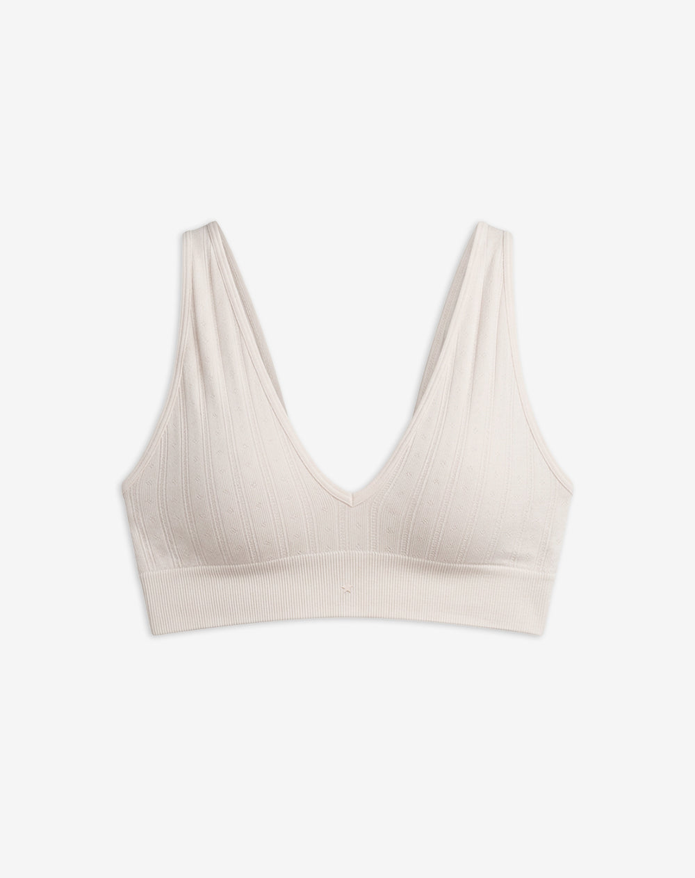 Top soporte medio seamless vainilla mujer