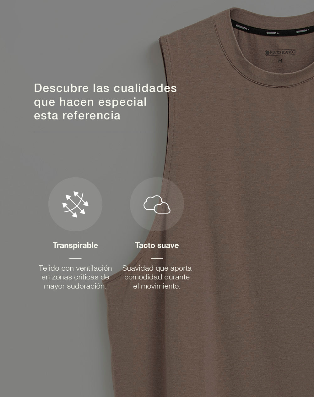 Camiseta esqueleto deportiva transpirable café mujer