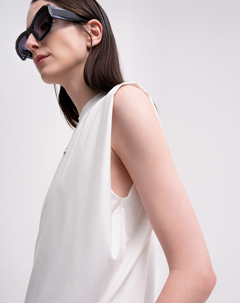 Camiseta oversize avena mujer