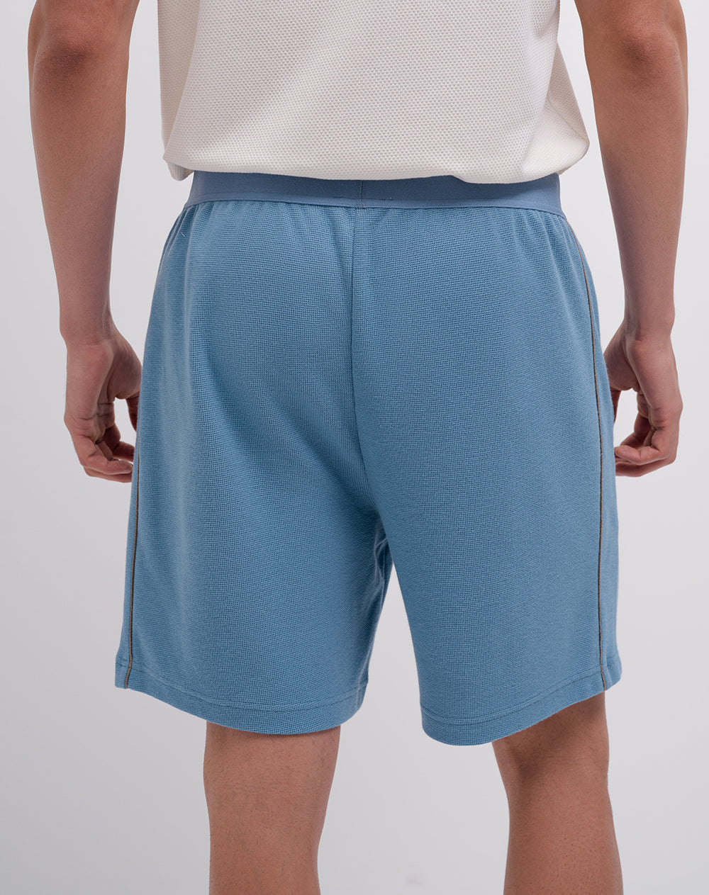 Bermuda regular fit azul