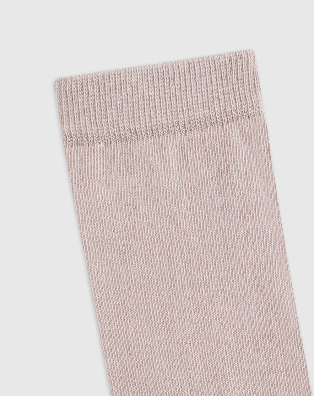 Medias mujer largas en algodón caqui