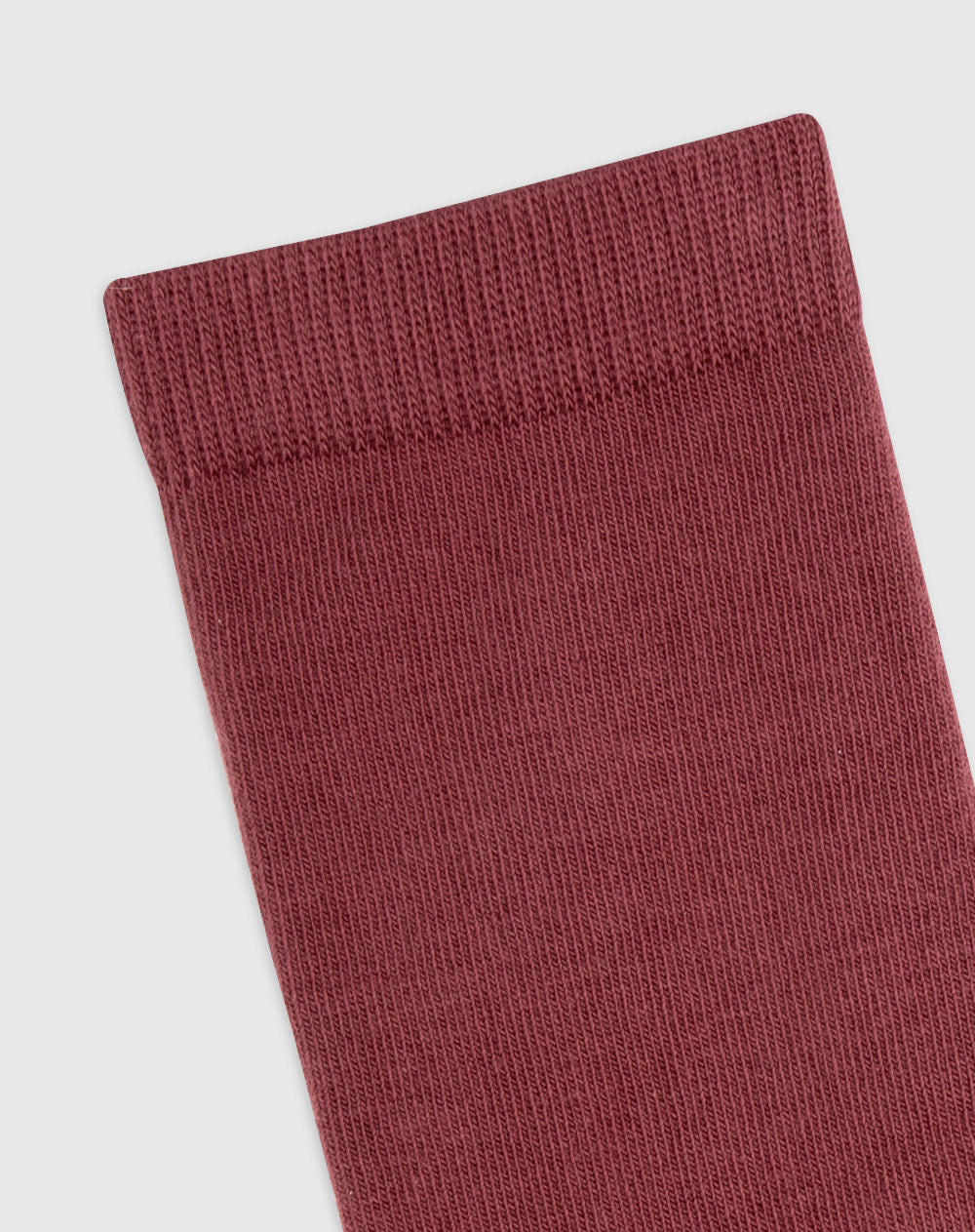 Medias mujer largas en algodón vino tinto