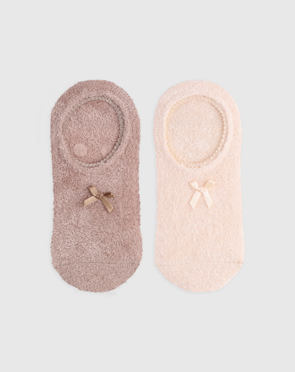 Medias mujer baletas calentadoras pack x2unds surtidas