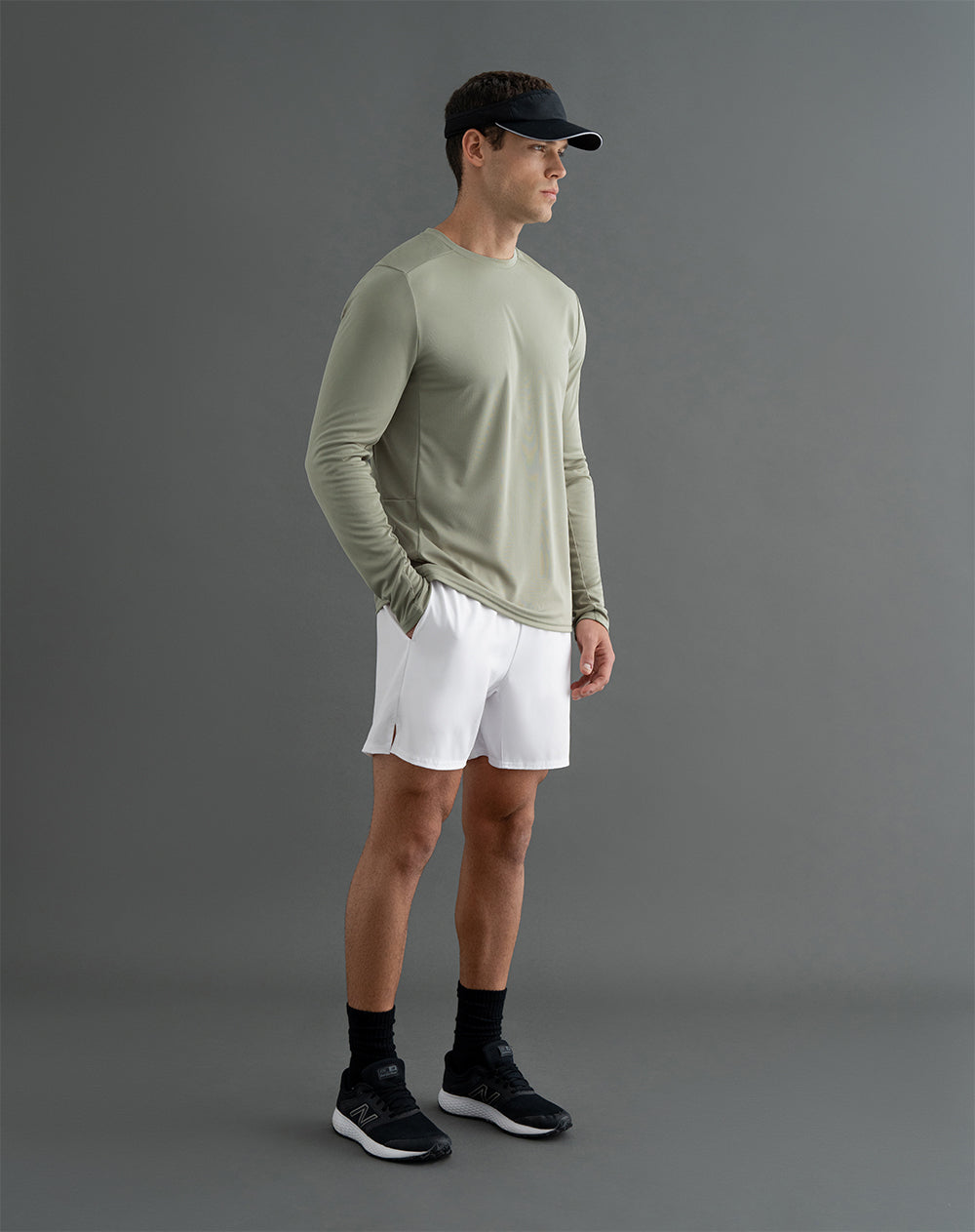 Camibuzo deportivo hombre transpirable verde