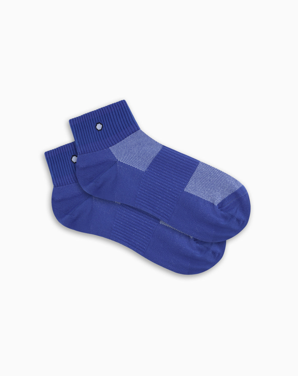 Medias deportivas hombre tobillera secado rápido azules