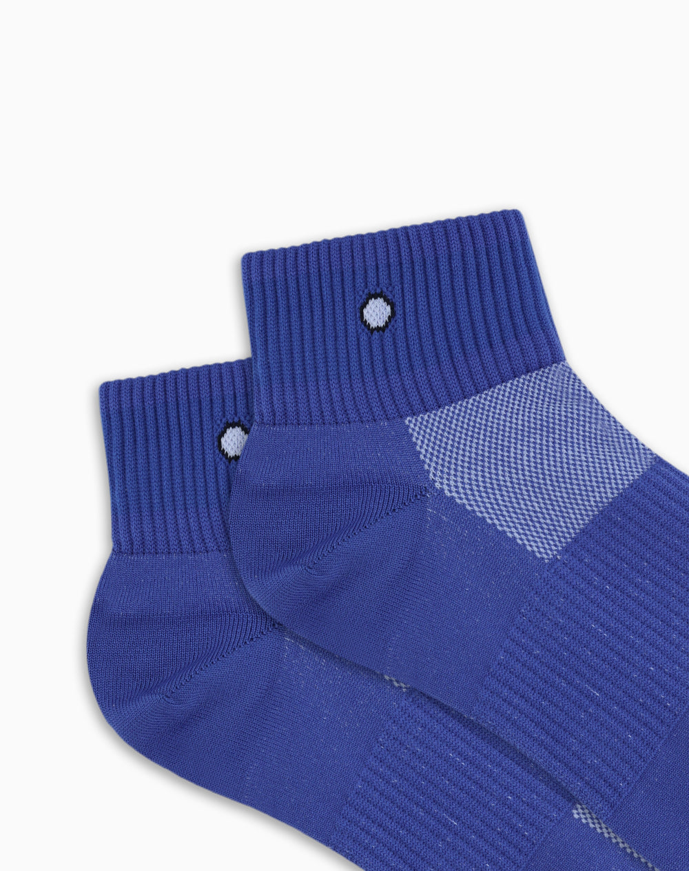 Medias deportivas hombre tobillera secado rápido azules