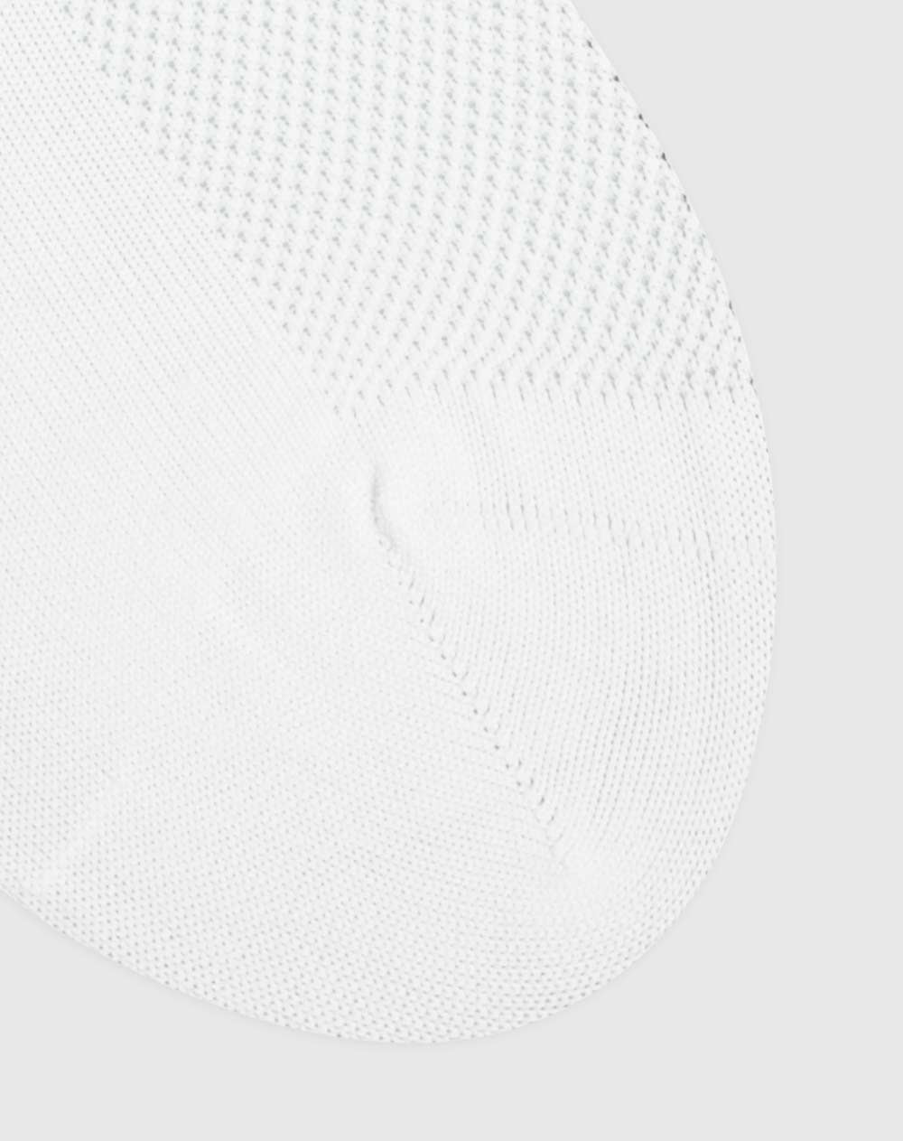 Medias deportivas hombre tobilleras microfibra blancas