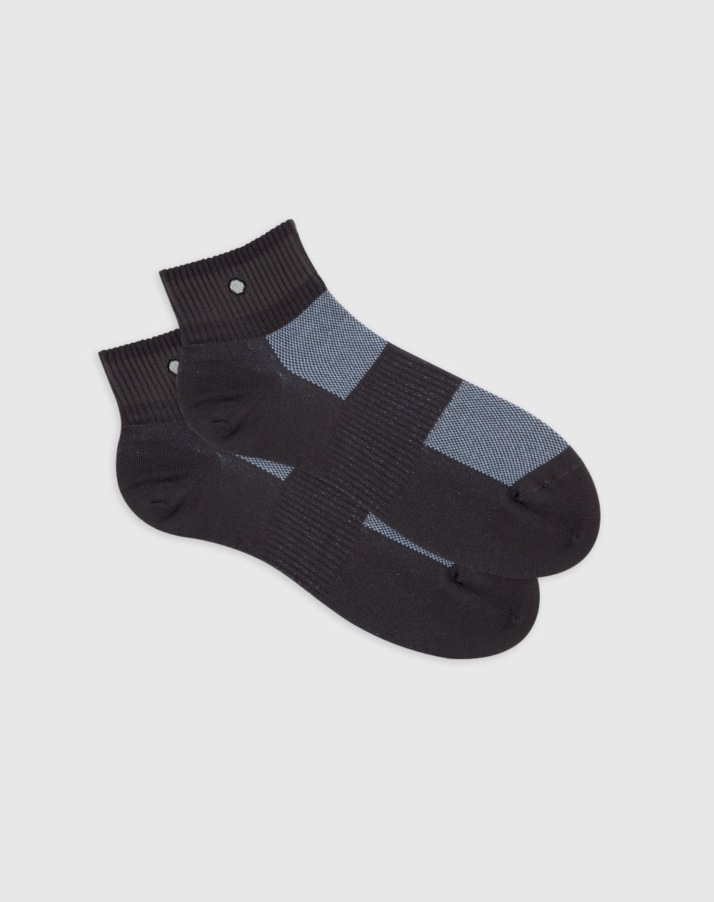 Medias deportivas hombre tobilleras microfibra grises