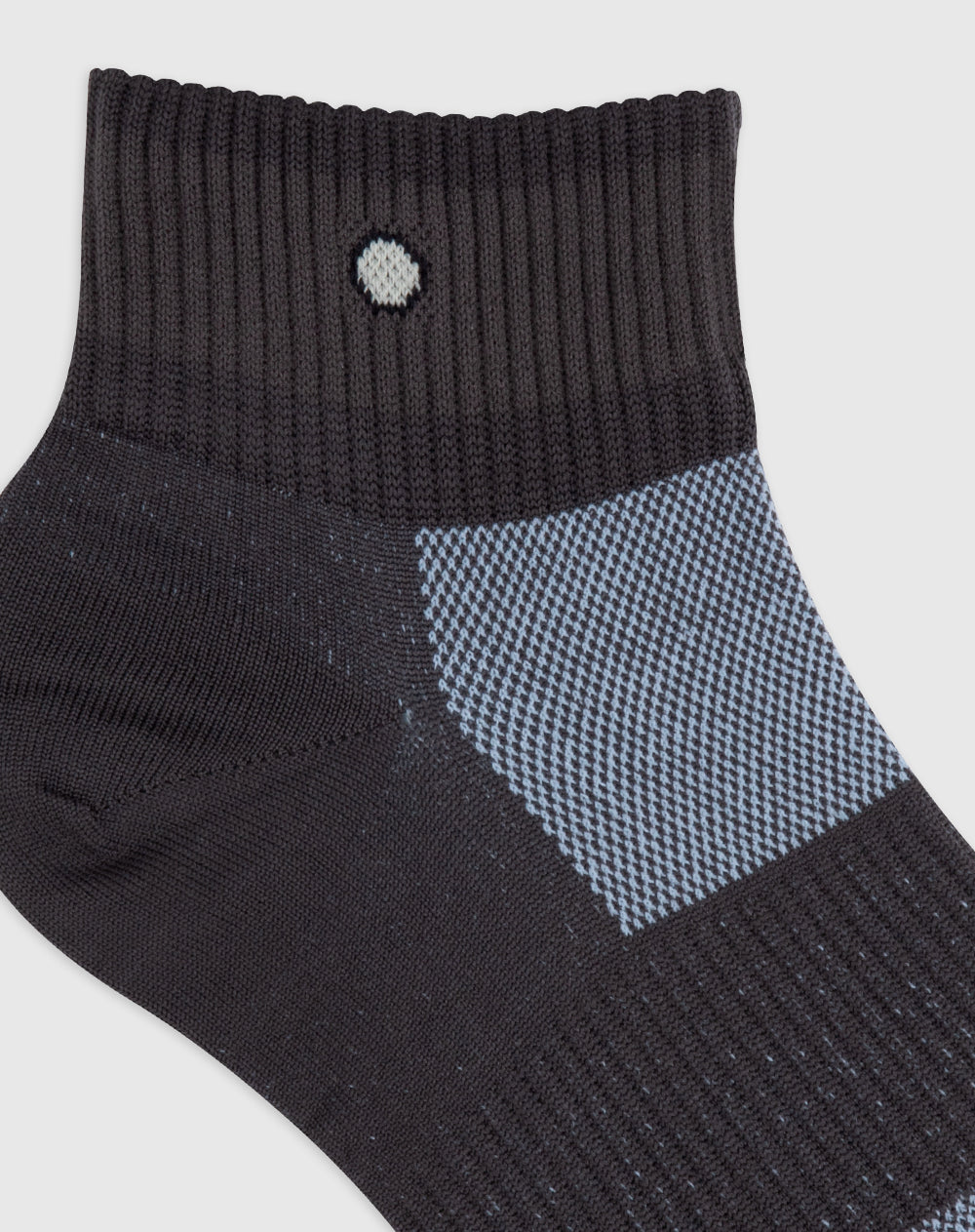 Medias deportivas hombre tobilleras microfibra grises