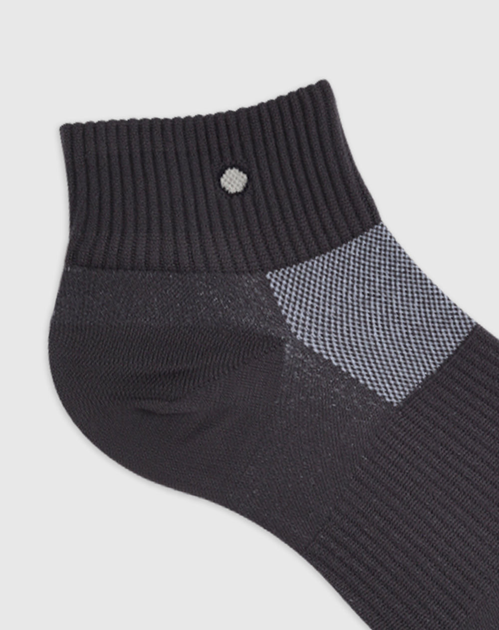 Medias deportivas hombre tobilleras microfibra grises