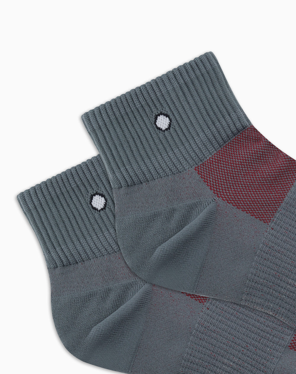 Medias deportivas hombre tobilleras microfibra grises