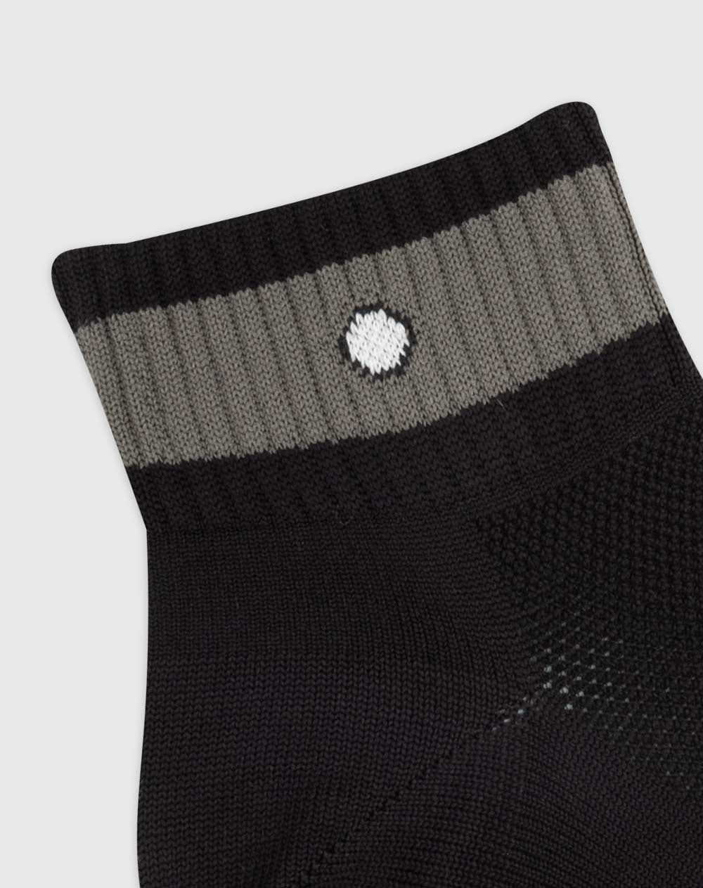 Medias deportivas hombre tobilleras microfibra negras