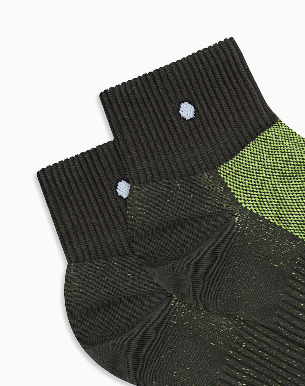 Medias deportivas hombre tobillera secado rápido verdes