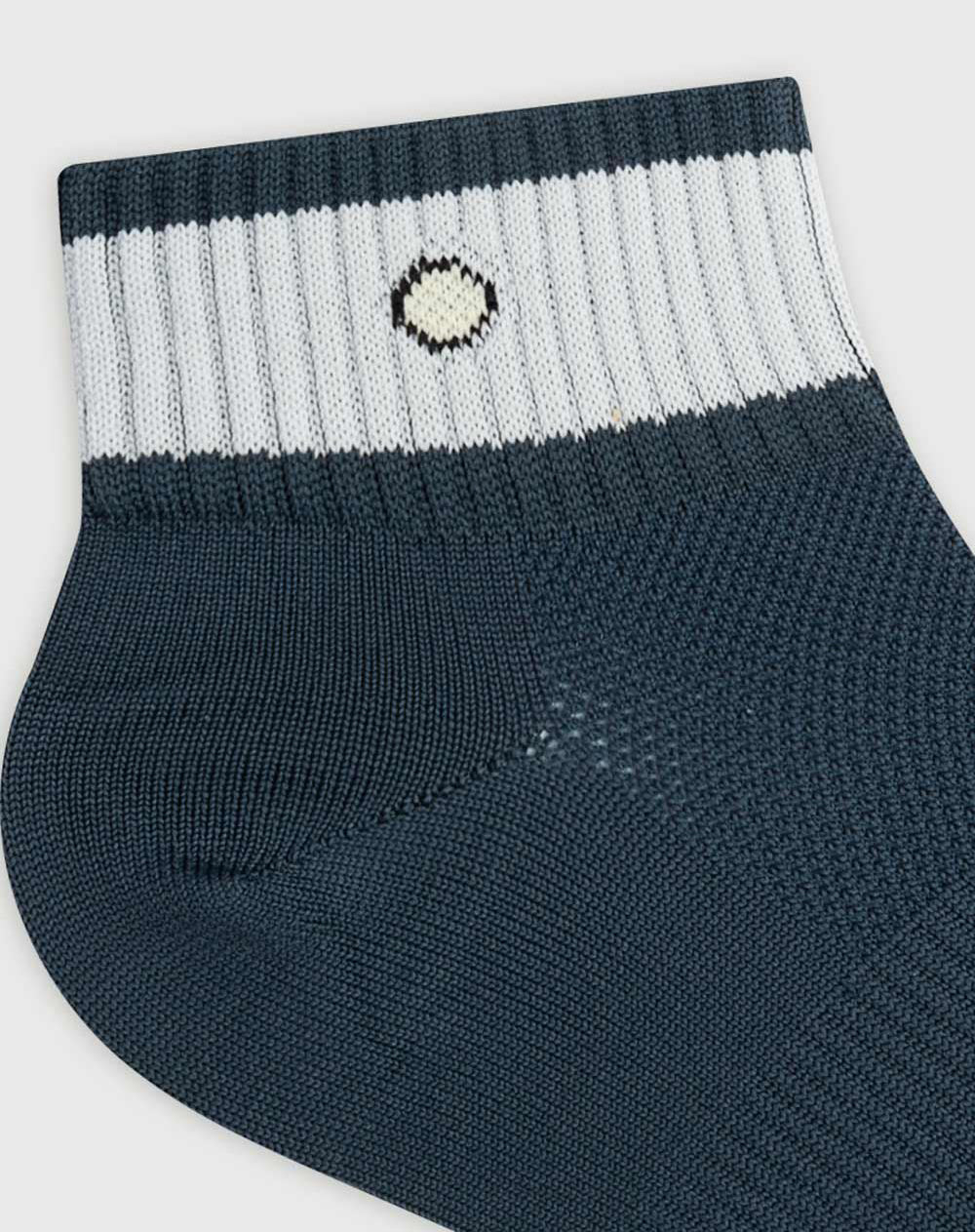 Medias deportivas hombre tobillera microfibra pack x5 surtido