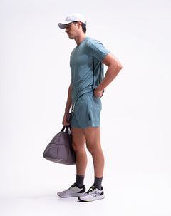 Short pantaloneta azul