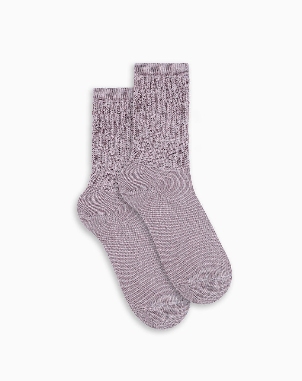 Medias mujer largas algodón lilas