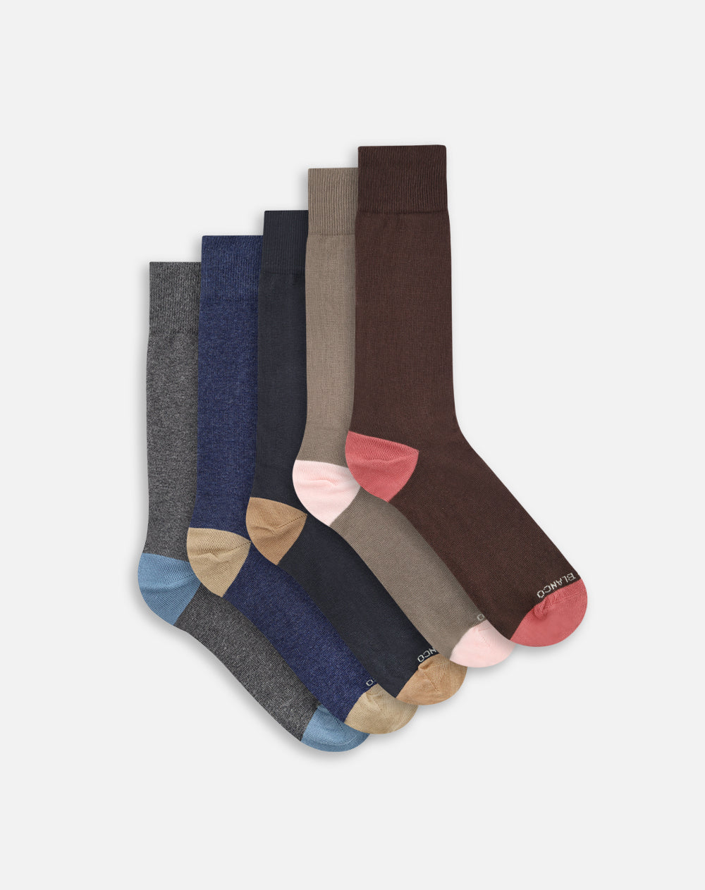 Medias hombre largas pack x5 surtido