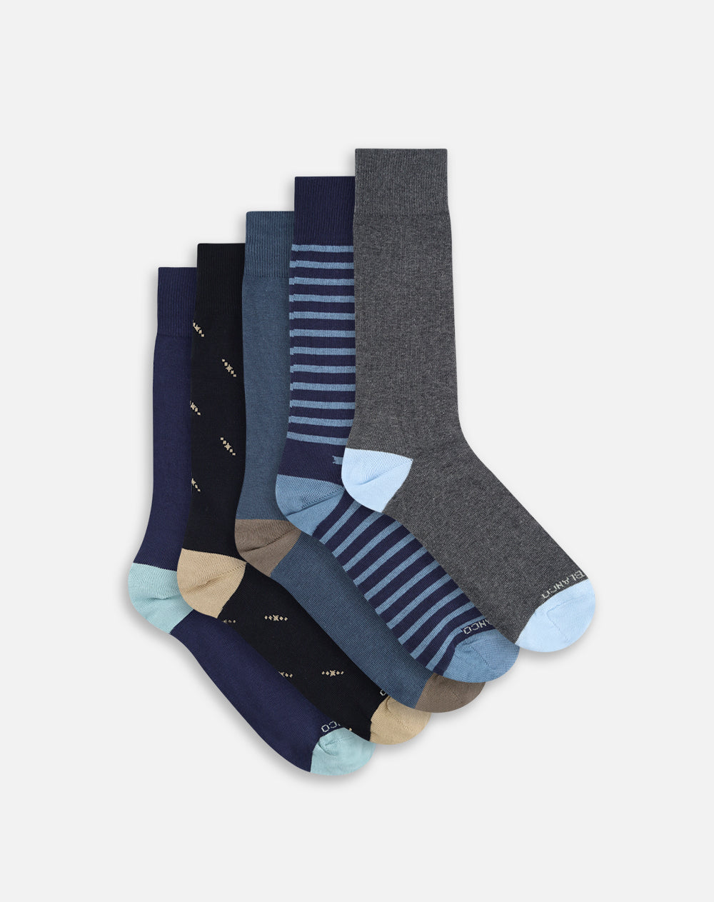 Medias hombre largas pack x5 surtido