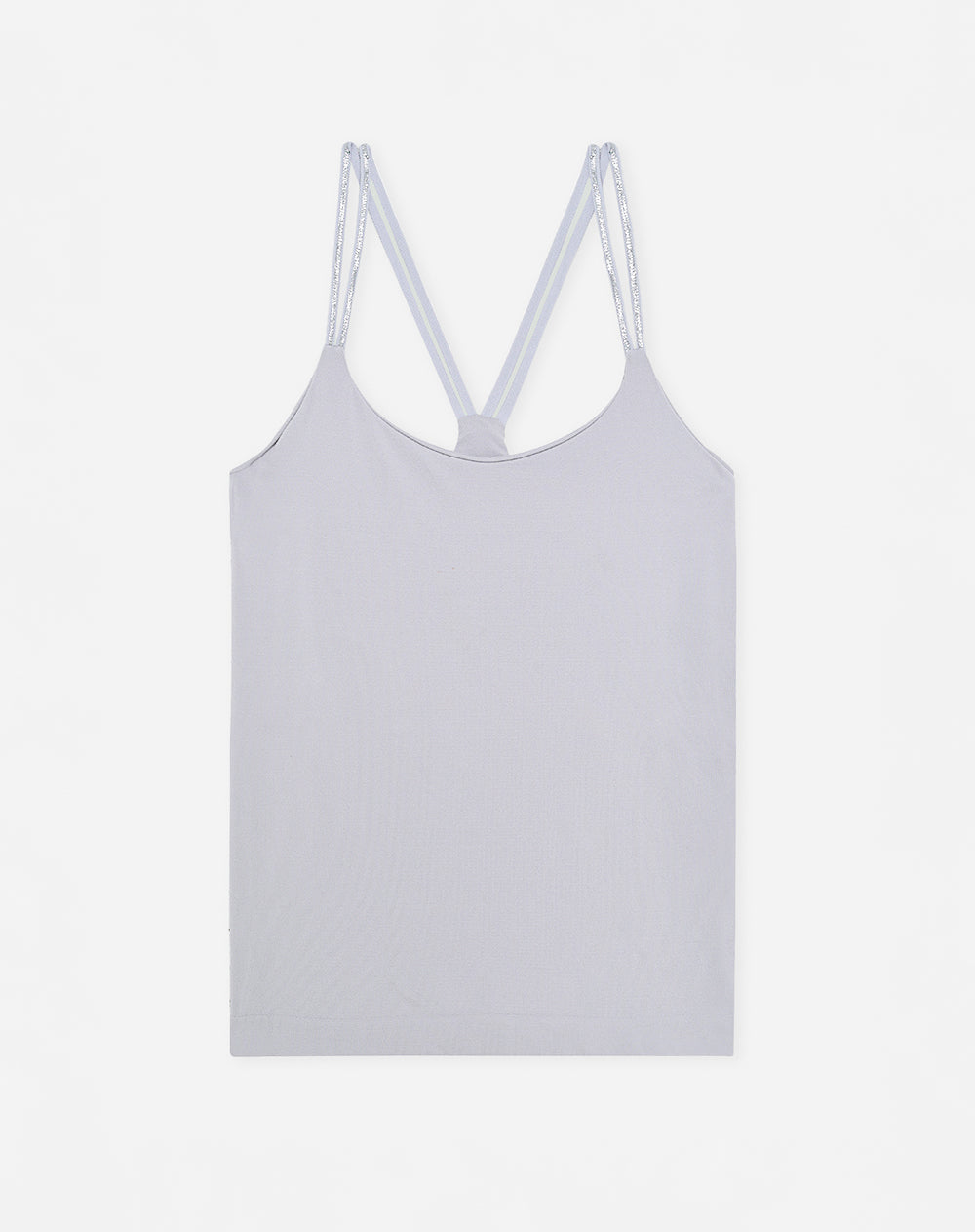 Camisilla seamless gris mujer