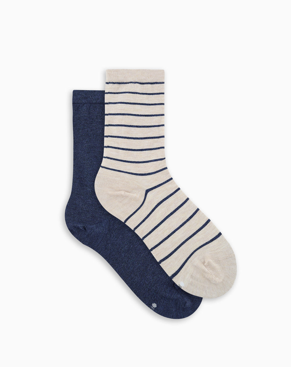 Medias mujer largas pack x2 surtido