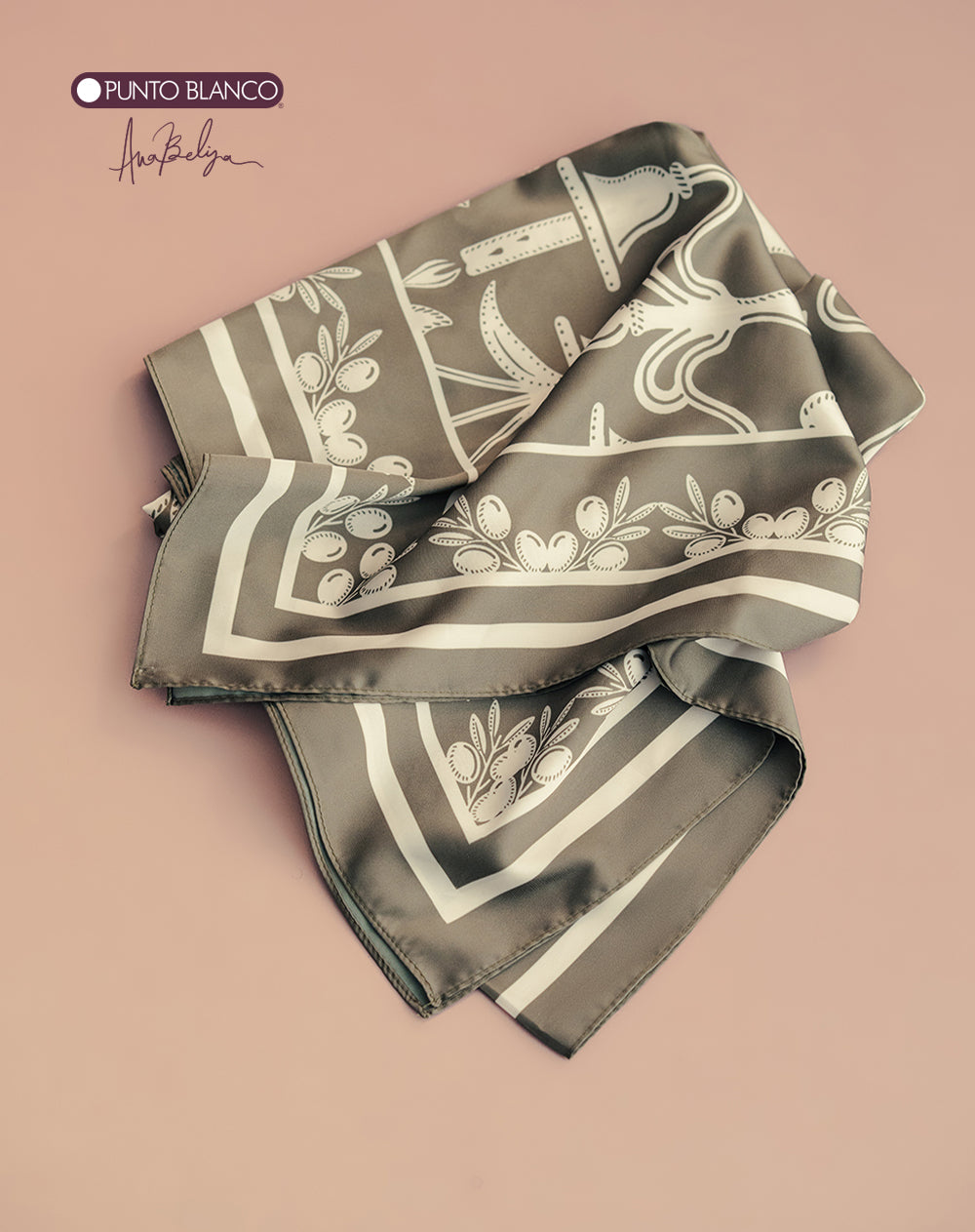 Pañuelo estampado Ana Beliza