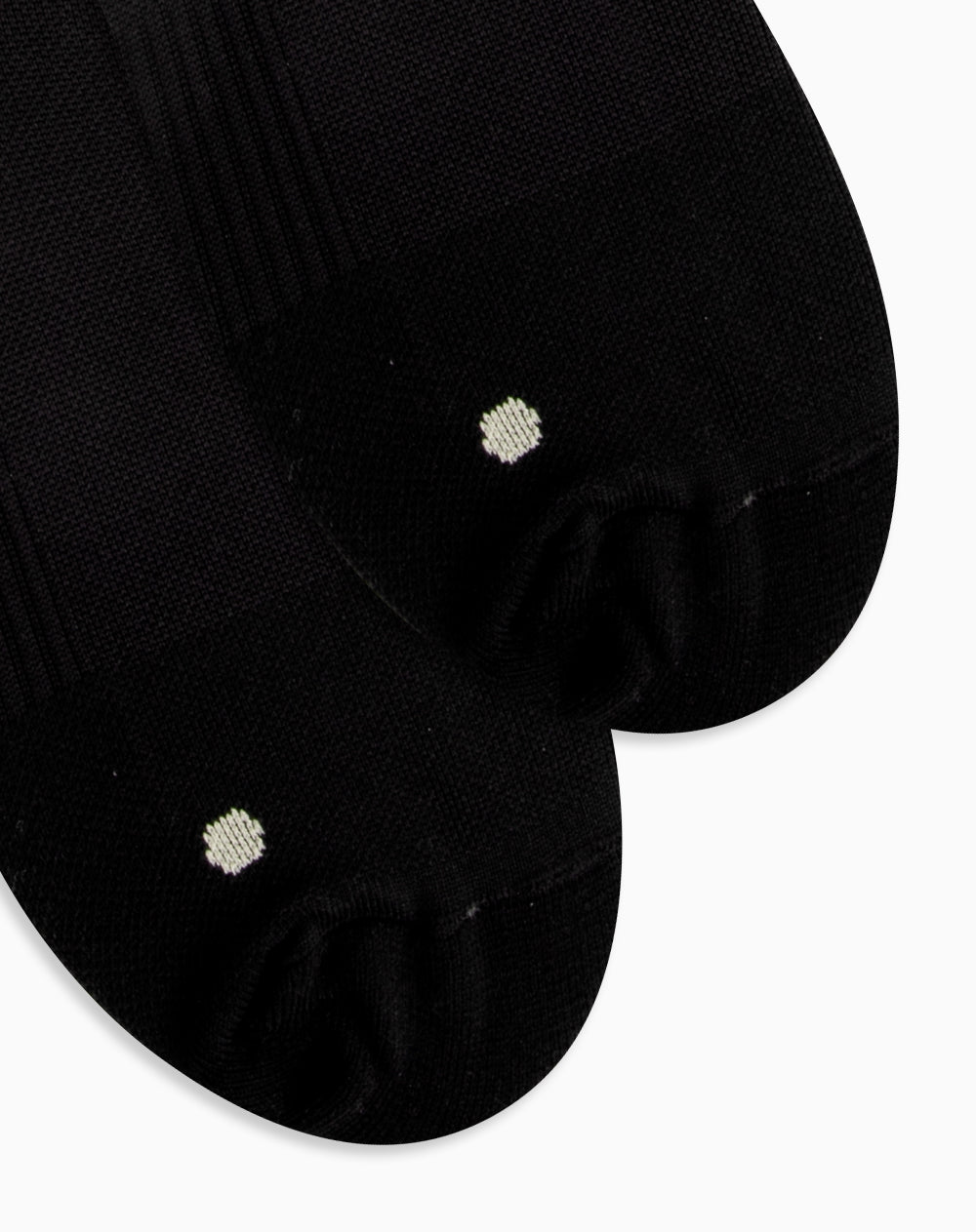 Medias deportivas mujer extra largas microfibra negras