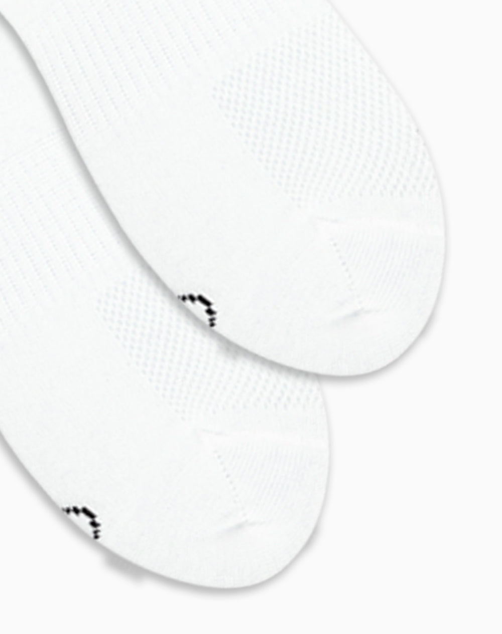 Medias deportivas mujer tobilleras microfibra blancas