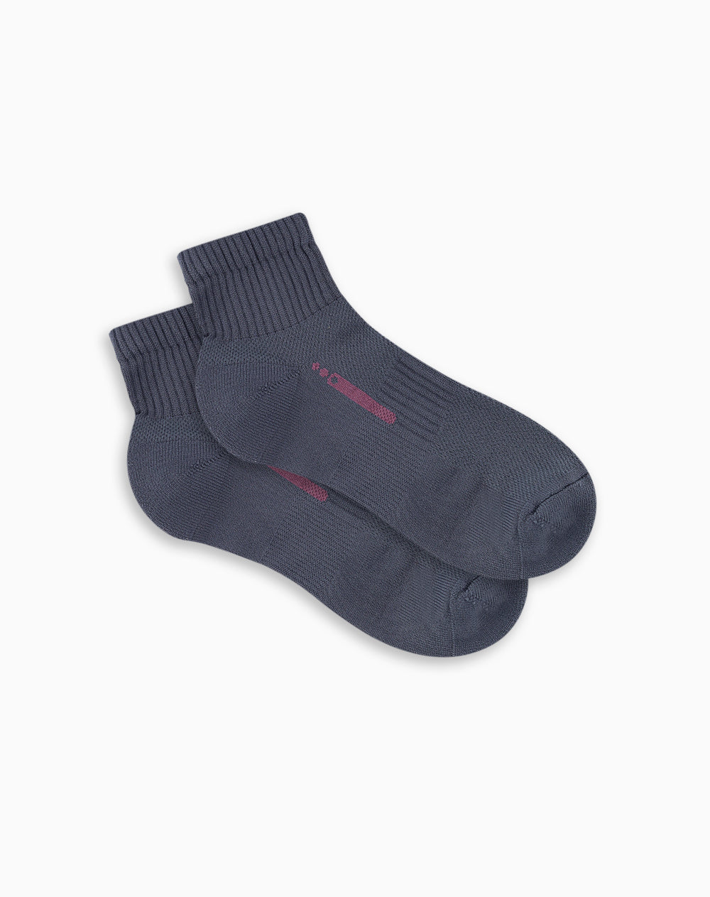 Medias deportivas mujer tobillera acolchada gris