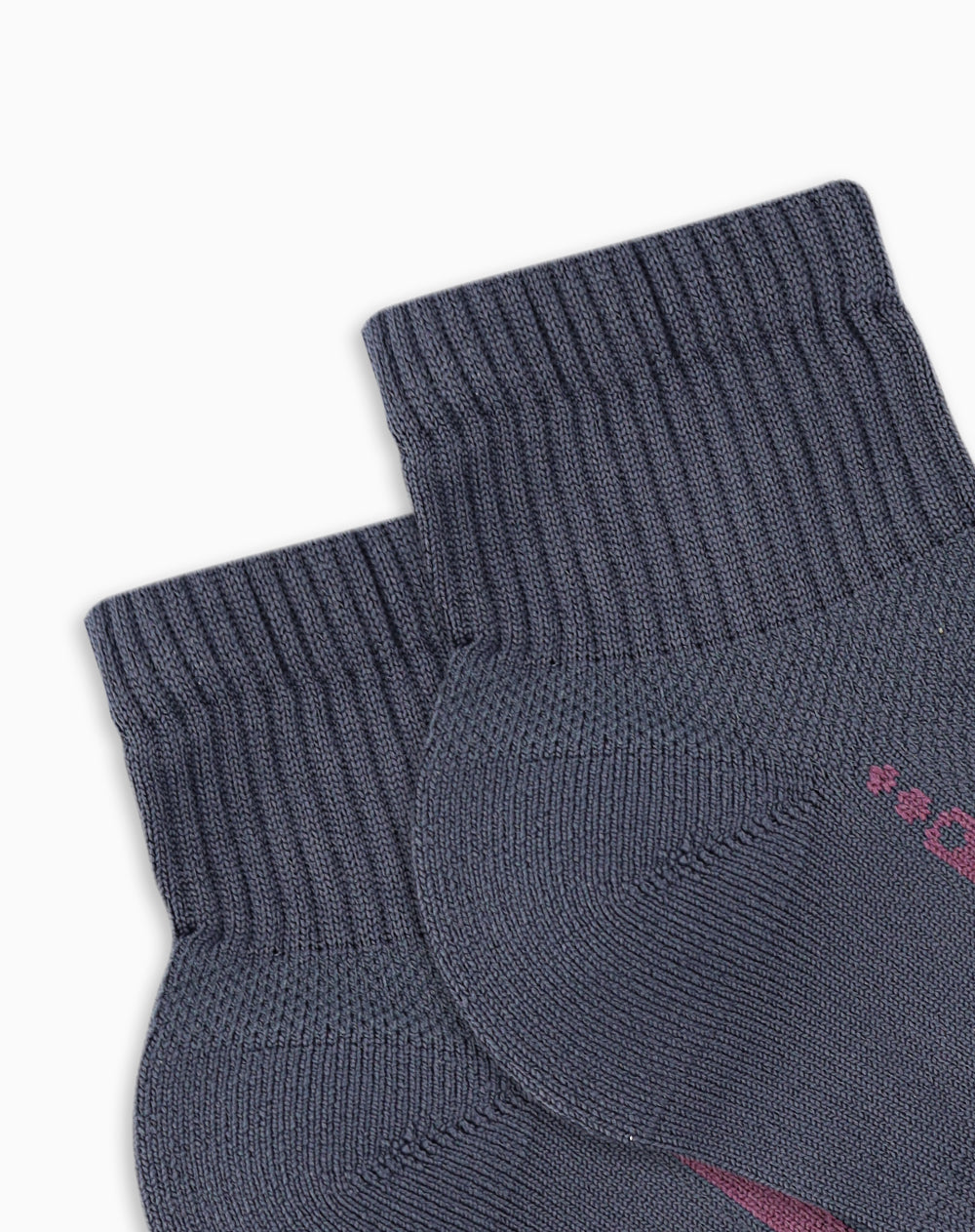 Medias deportivas mujer tobillera acolchada gris