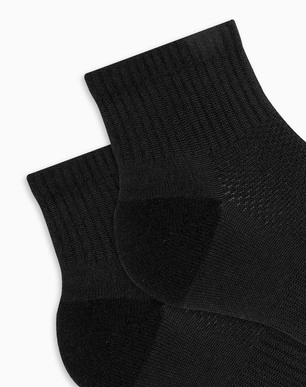 Medias deportivas mujer tobilleras microfibra negras
