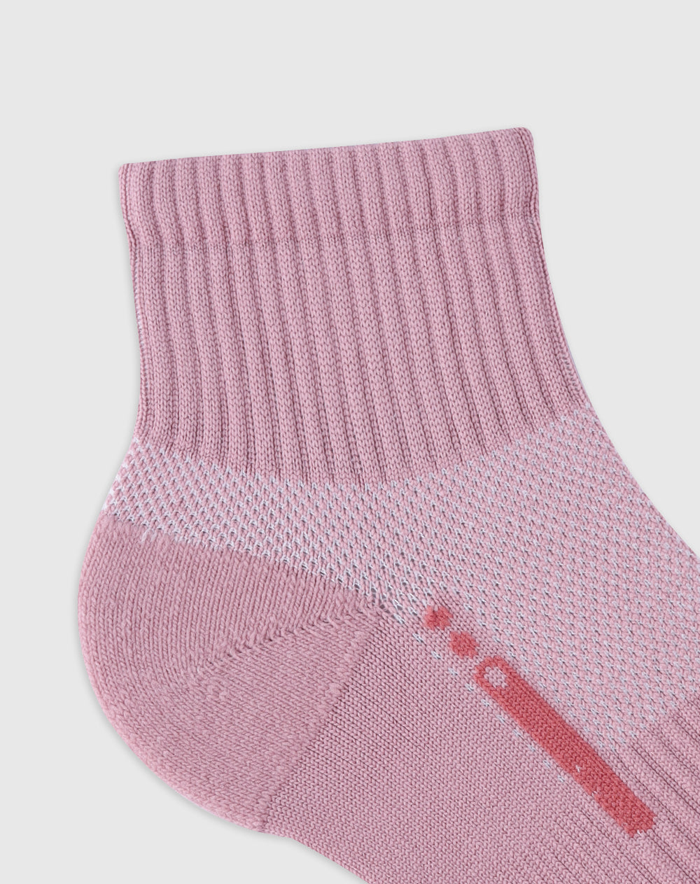 Medias deportivas mujer tobilleras transpirables rosadas