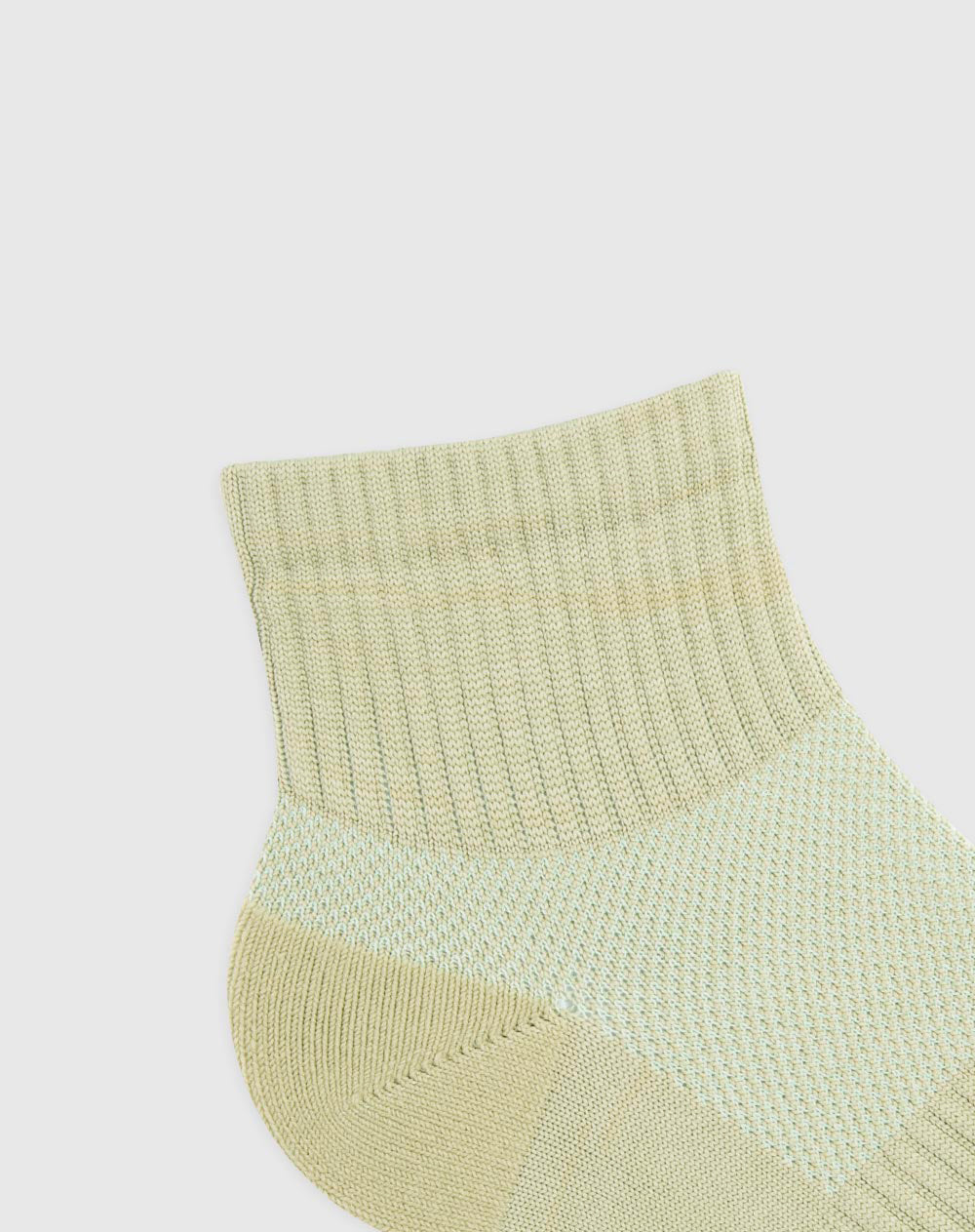 Medias deportivas mujer tobilleras microfibra verdes