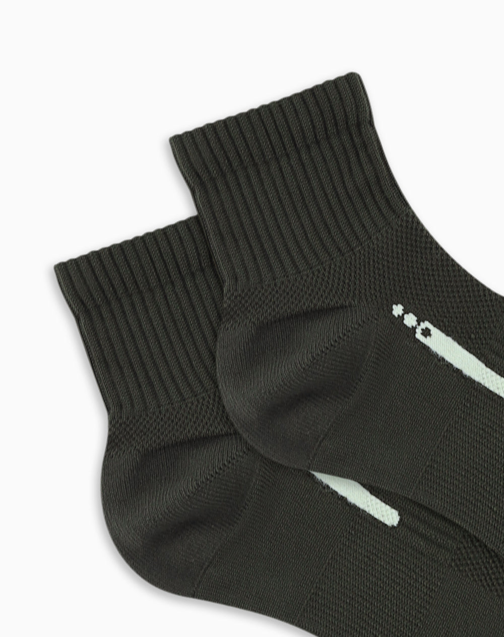 Medias deportivas mujer tobillera acolchada verde