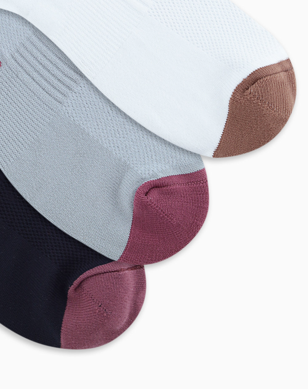 Medias deportivas mujer tobillera pack x3 surtido