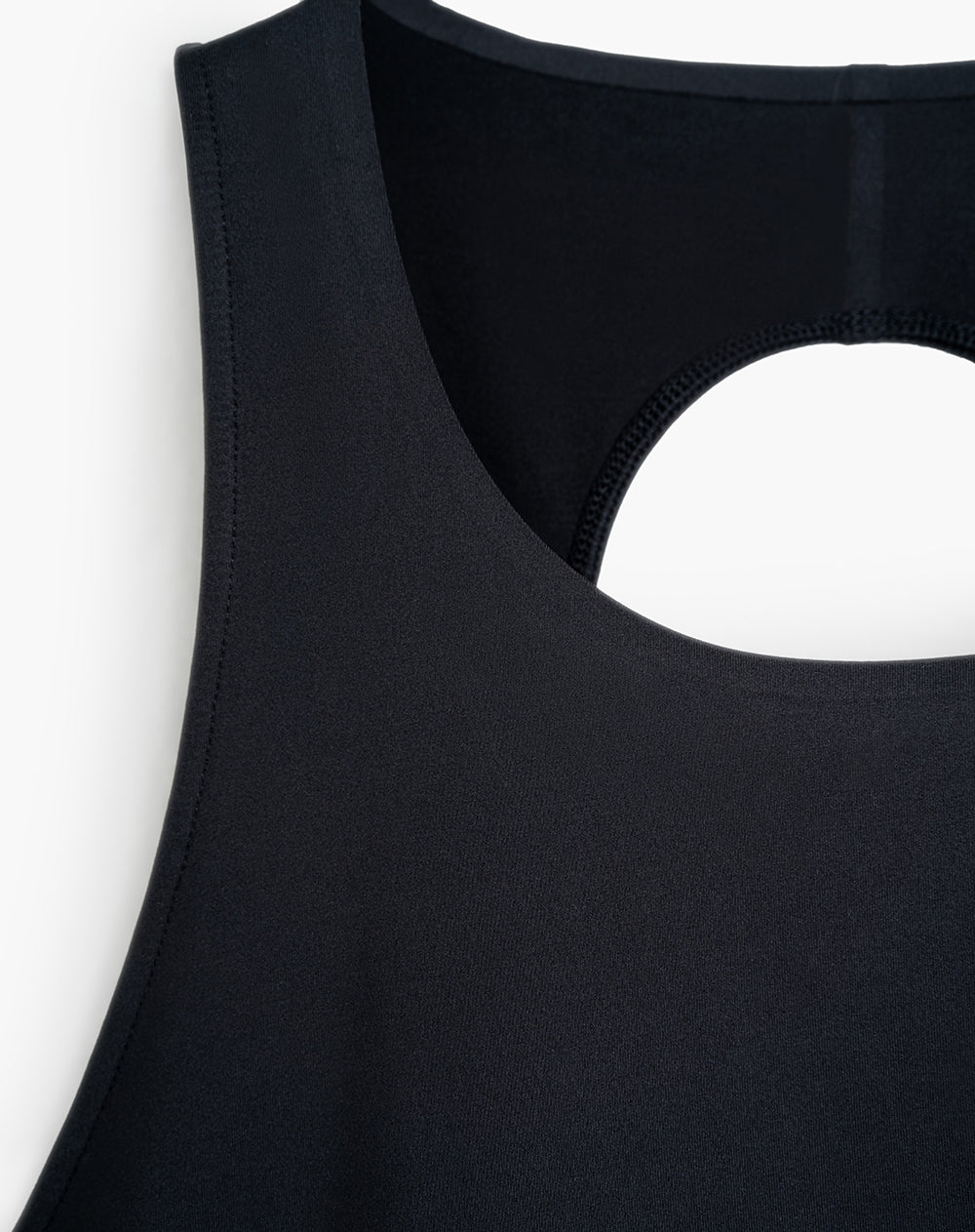 Camiseta esqueleto deportiva mujer antibacterial negra