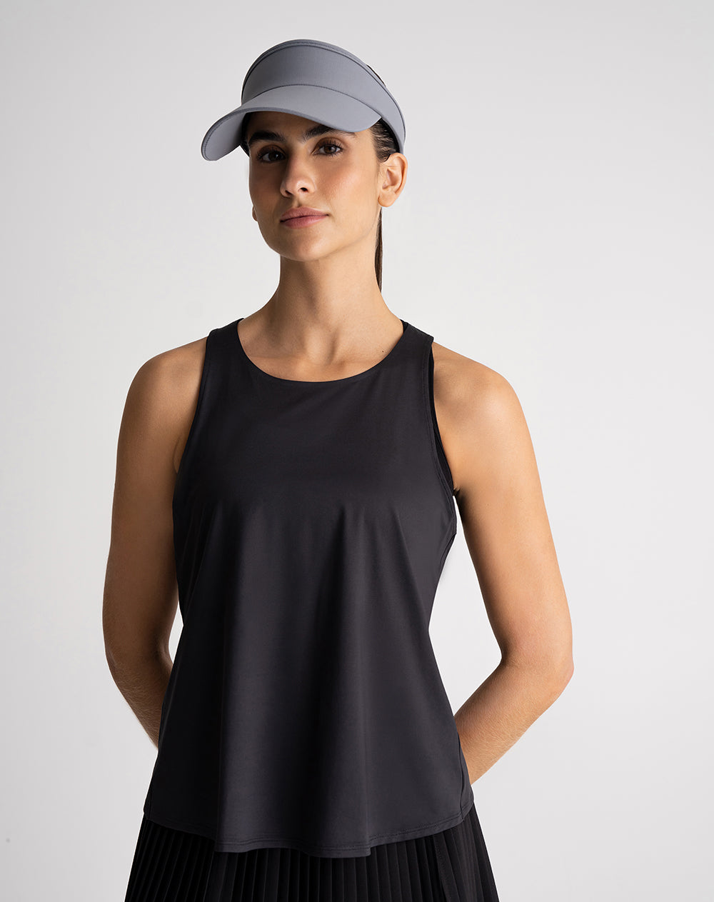 Camiseta esqueleto deportiva mujer antibacterial negra