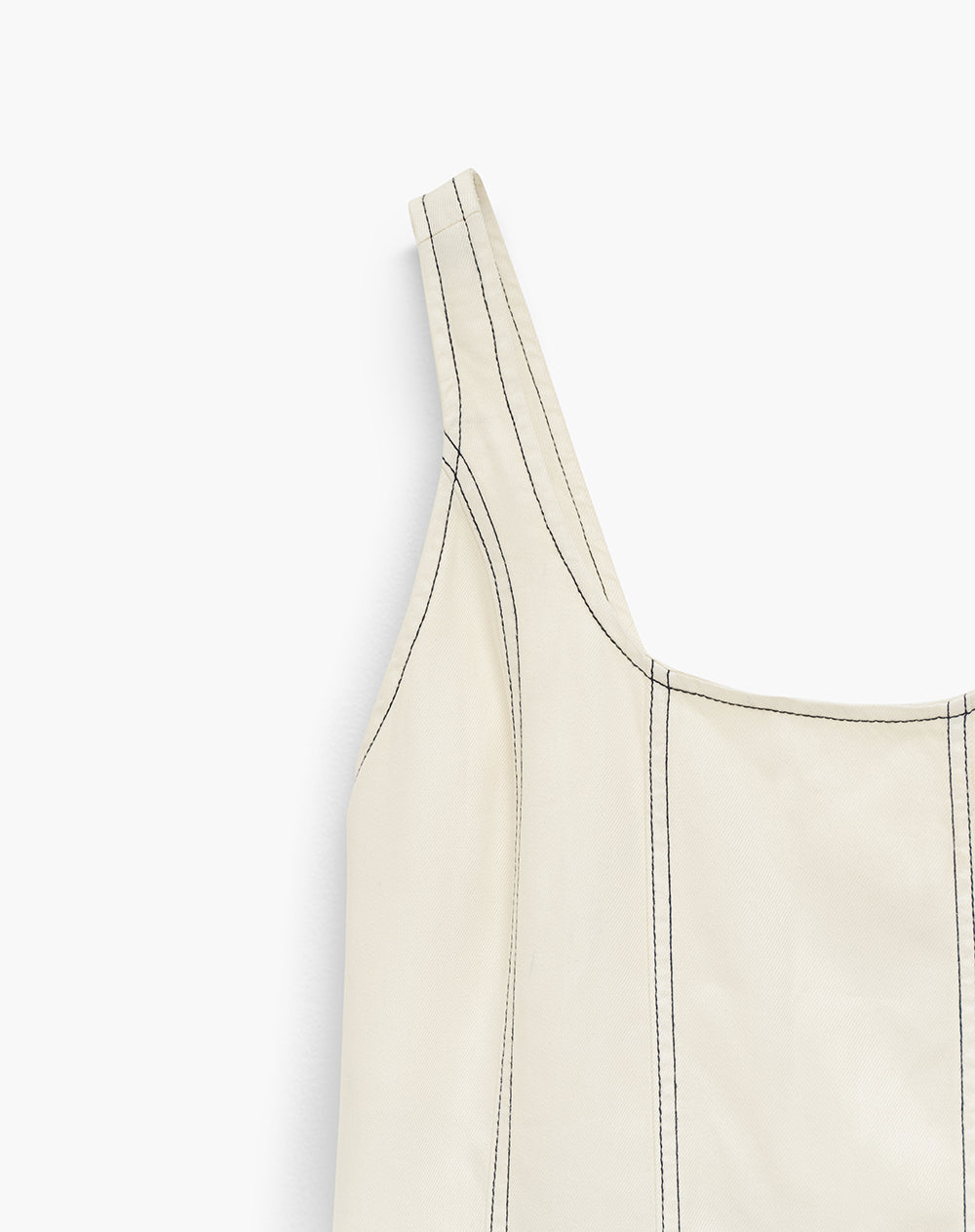 Vestido medio habano