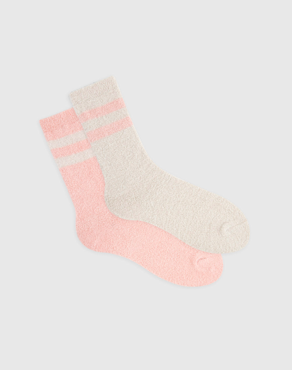 Medias mujer largas calentadoras pack x2unds surtidas