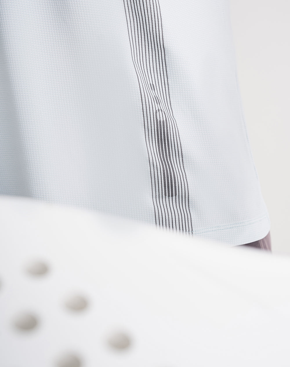 Polo deportiva hombre control humedad azul