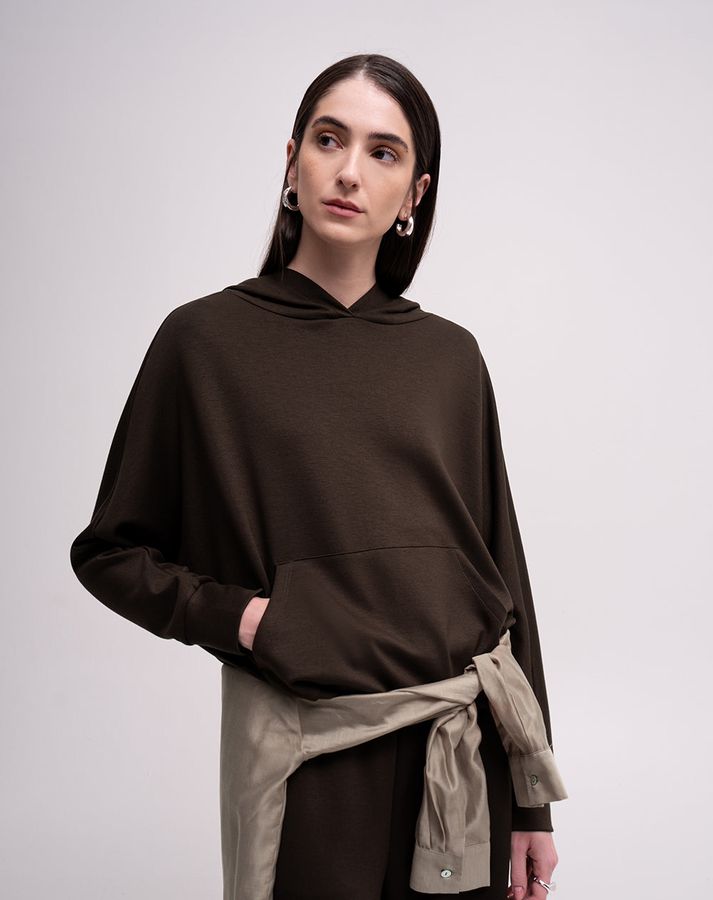 Buzo relaxed fit chocolate