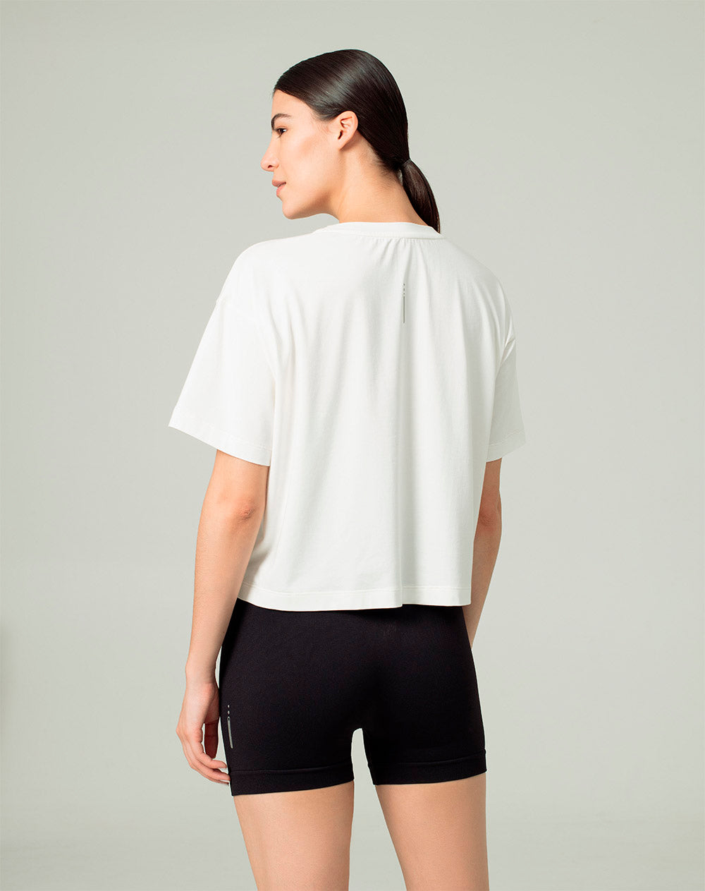 Camiseta deportiva mujer tacto suave habana