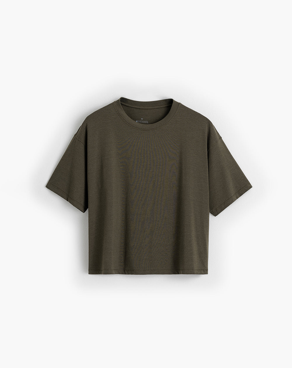 Camiseta deportiva mujer tacto suave verde