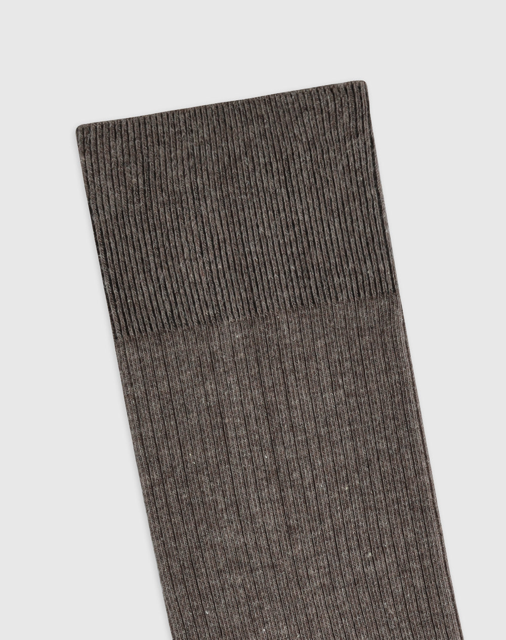 Medias hombre largas algodón café