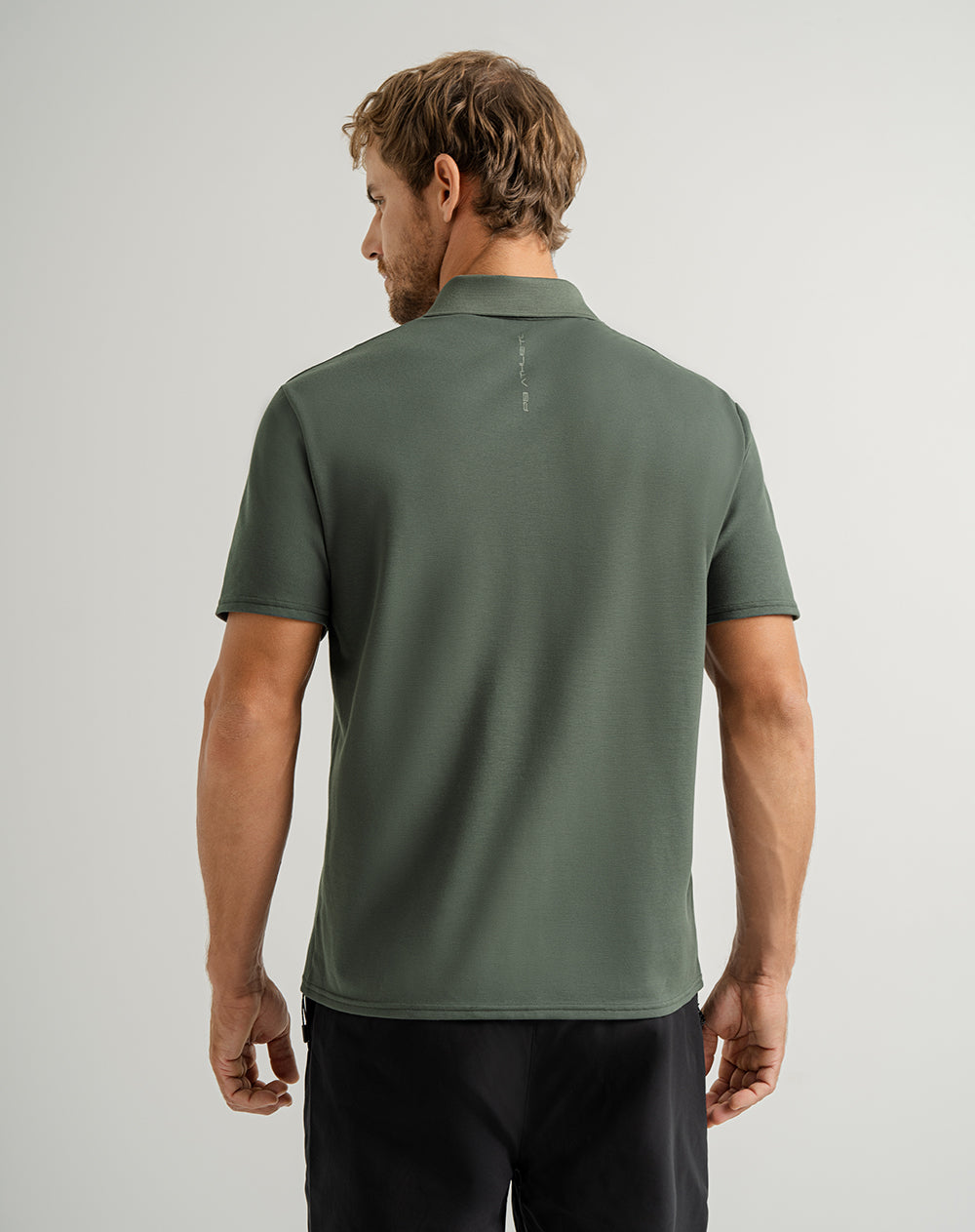 Polo regular algodón supima verde hombre