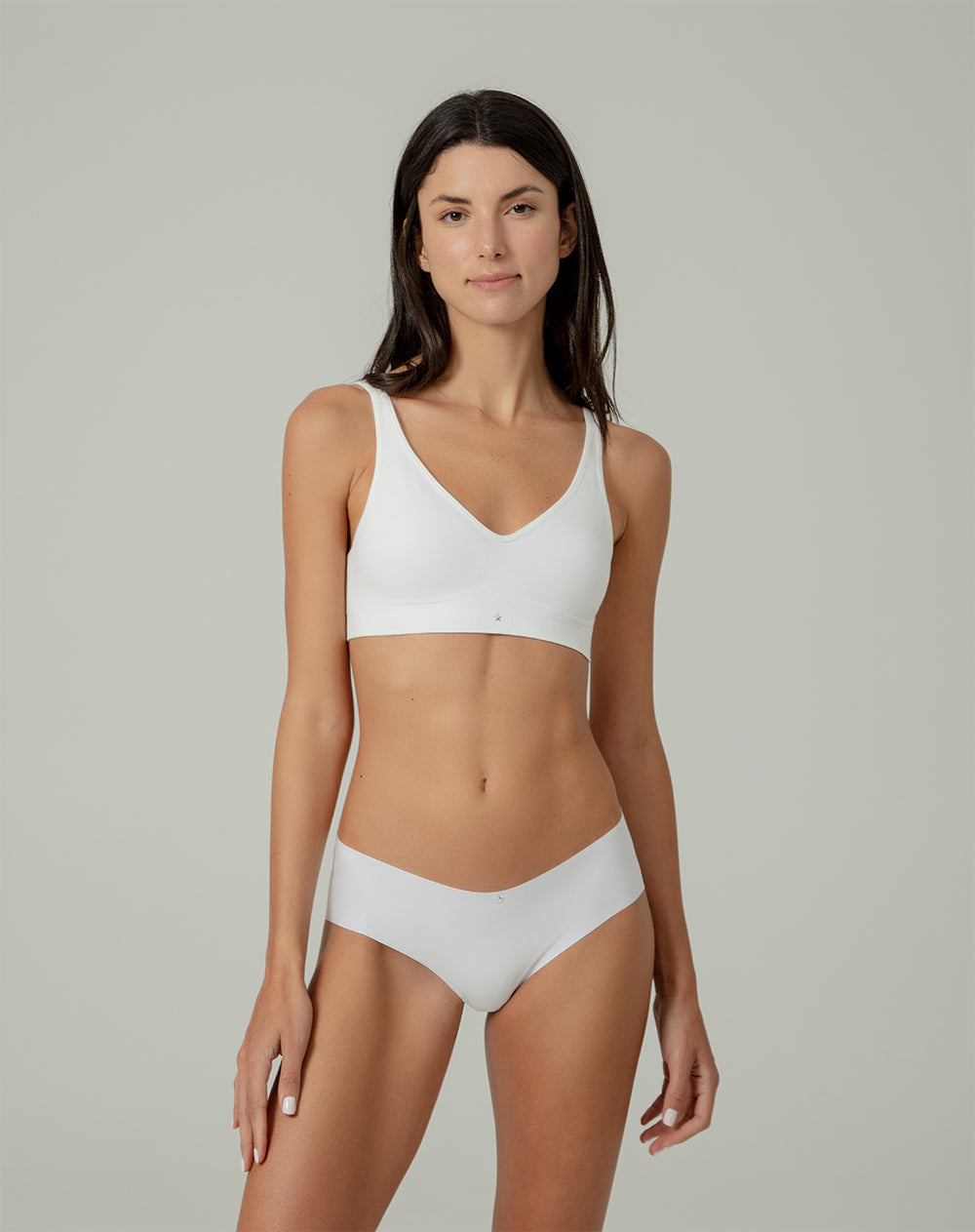 Punto Blanco Ropa Interior Femenina Invisible Panty Cachetero Tiro
