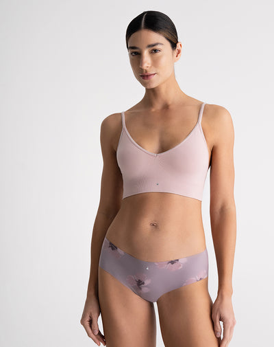 Panty cachetero invisible estampado