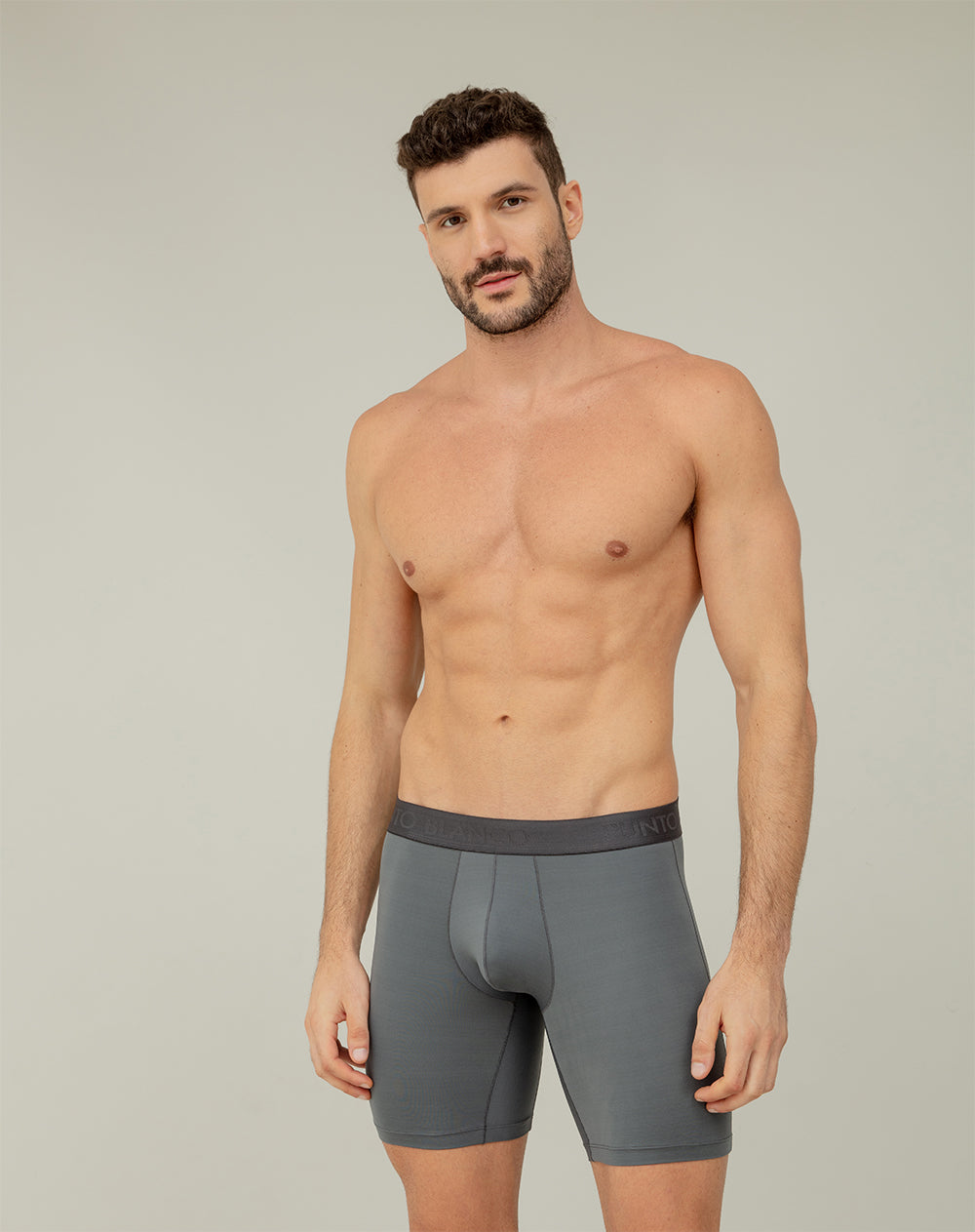 Bóxer deportivo largo microfibra x3unds surtido